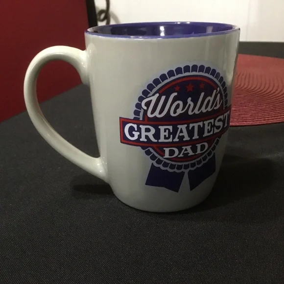 World’s GREATEST DAD (NEW) 12oz ceramic mug, Microwave/ Dishwasher safe - Picture 4 of 11